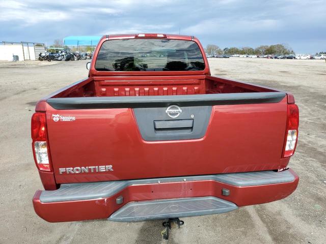 1N6BD0CTXKN791577 - 2019 NISSAN FRONTIER S MAROON photo 6