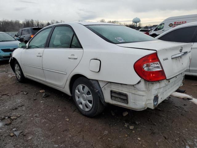 4T1BE32K64U357347 - 2004 TOYOTA CAMRY LE WHITE photo 2