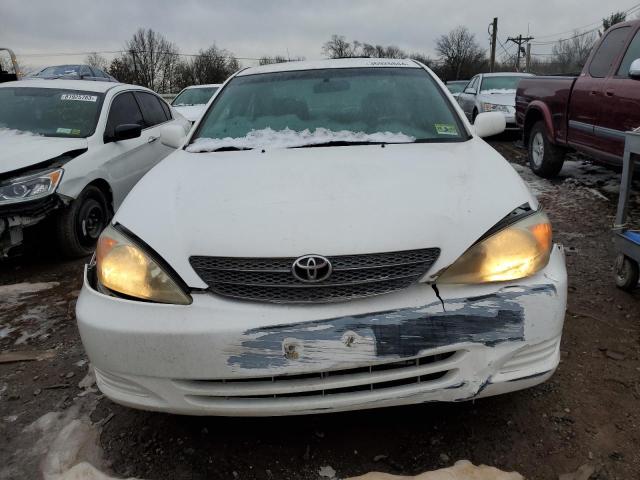 4T1BE32K64U357347 - 2004 TOYOTA CAMRY LE WHITE photo 5