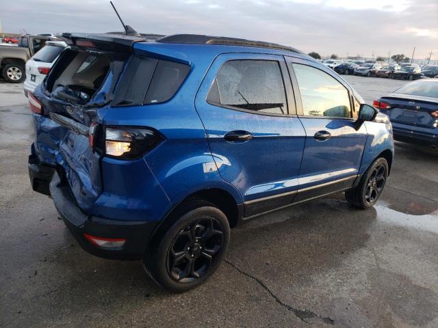 MAJ6S3JL4MC434205 - 2021 FORD ECOSPORT SES BLUE photo 3