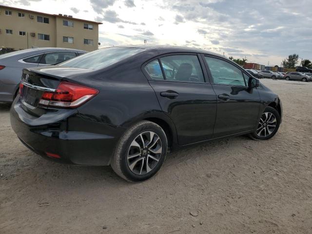 19XFB2F91DE088110 - 2013 HONDA CIVIC EXL Սև լուսանկար 3