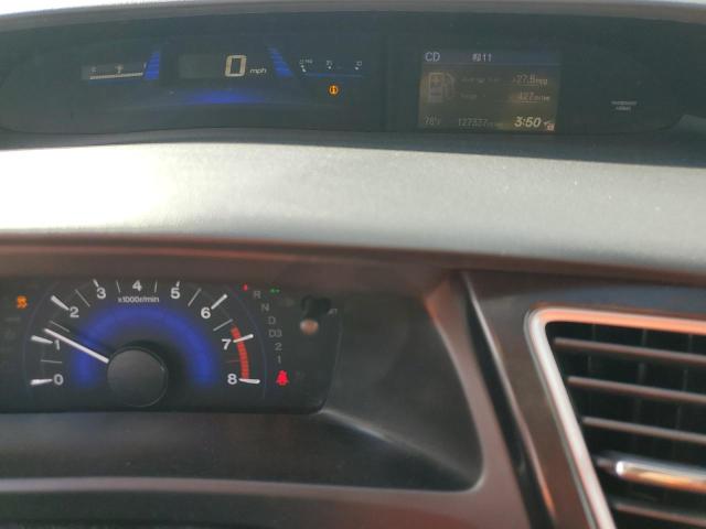 19XFB2F91DE088110 - 2013 HONDA CIVIC EXL Սև լուսանկար 9