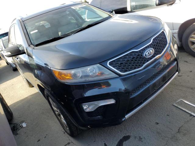 5XYKW4A26BG138542 - 2011 KIA SORENTO SX BLACK photo 4