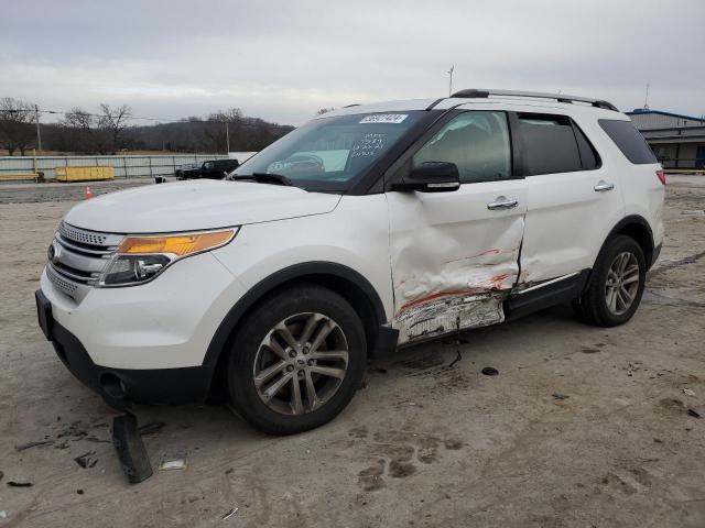 1FM5K7D86EGA67589 - 2014 FORD EXPLORER XLT WHITE photo 1