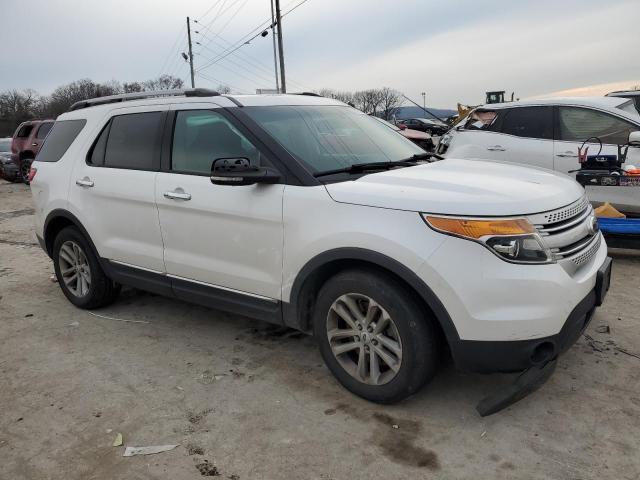 1FM5K7D86EGA67589 - 2014 FORD EXPLORER XLT WHITE photo 4