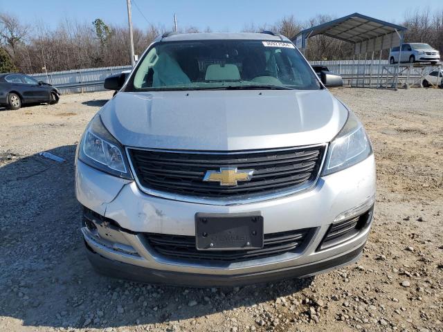 1GNKRFED9EJ299686 - 2014 CHEVROLET TRAVERSE LS SILVER photo 5