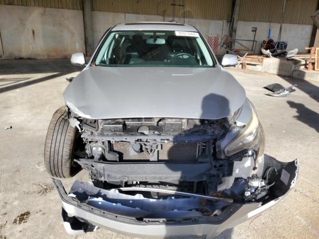 JN1BV7AP4EM687761 - 2014 INFINITI Q50 BASE SILVER photo 5