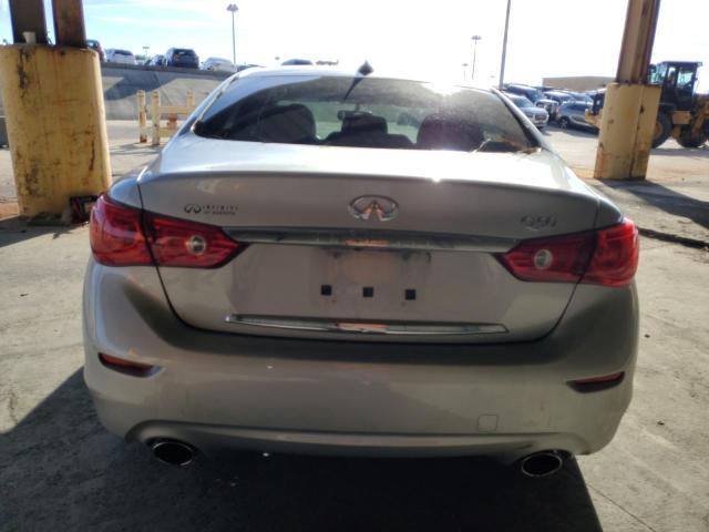 JN1BV7AP4EM687761 - 2014 INFINITI Q50 BASE SILVER photo 6