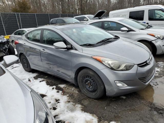 KMHDH4AE7DU686723 - 2013 HYUNDAI ELANTRA GLS SILVER photo 4