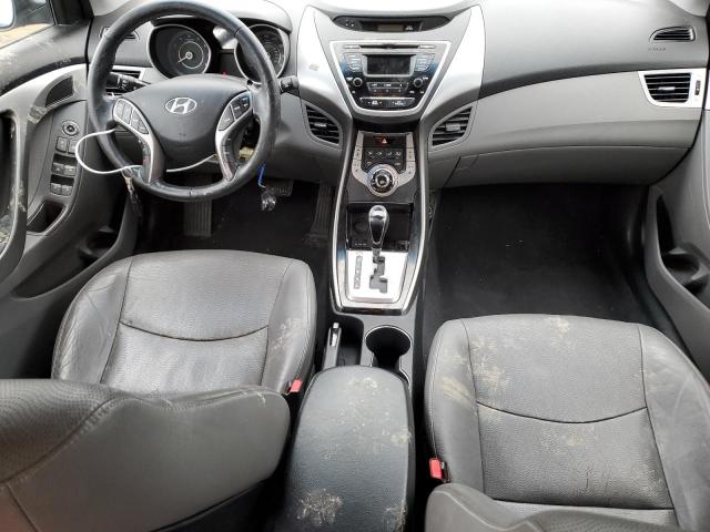 KMHDH4AE7DU686723 - 2013 HYUNDAI ELANTRA GLS SILVER photo 8