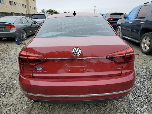 1VWBT7A33HC042543 - 2017 VOLKSWAGEN PASSAT SE RED photo 6