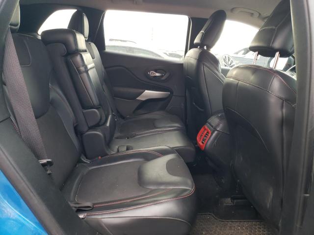 1C4PJMBX1JD581502 - 2018 JEEP CHEROKEE TRAILHAWK BLUE photo 10