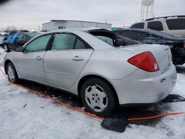 1G2ZF58B074157897 - 2007 PONTIAC G6 VALUE LEADER SILVER photo 2