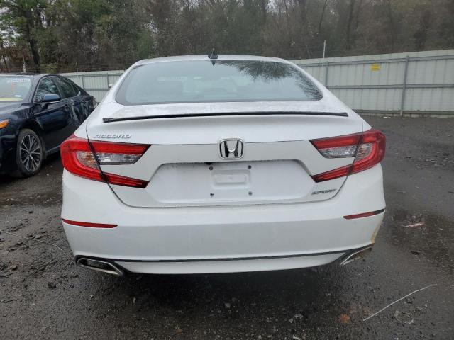 1HGCV1F38NA103899 - 2022 HONDA ACCORD SPORT WHITE photo 6