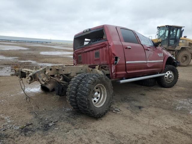 3C63RRML5EG164057 - 2014 RAM 3500 LARAMIE BURGUNDY photo 3