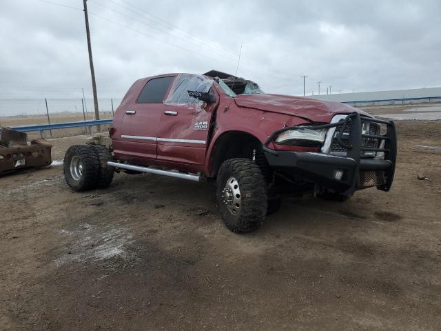 3C63RRML5EG164057 - 2014 RAM 3500 LARAMIE BURGUNDY photo 4