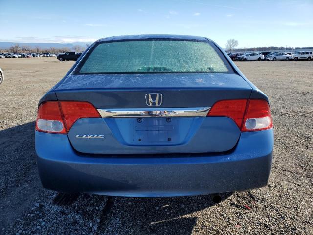 2HGFA1F8XBH542460 - 2011 HONDA CIVIC EX BLUE photo 6