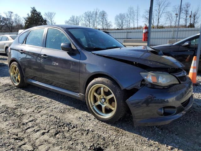 JF1GH76689G825807 - 2009 SUBARU IMPREZA WRX GRAY photo 4