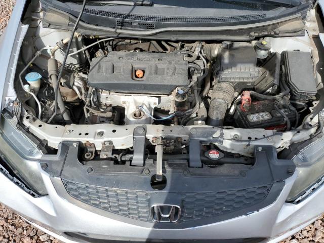 2HGFG3B56CH559540 - 2012 HONDA CIVIC LX SILVER photo 11