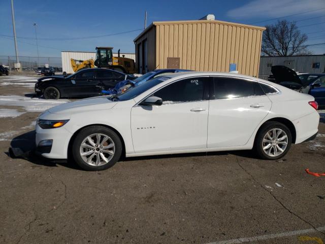 1G1ZD5ST7MF076732 - 2021 CHEVROLET MALIBU LT WHITE photo 1