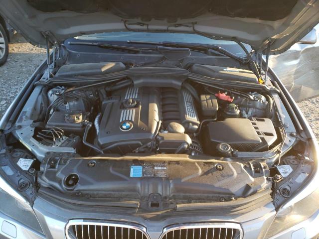 WBANU53548CT05202 - 2008 BMW 528 I GRAY photo 11