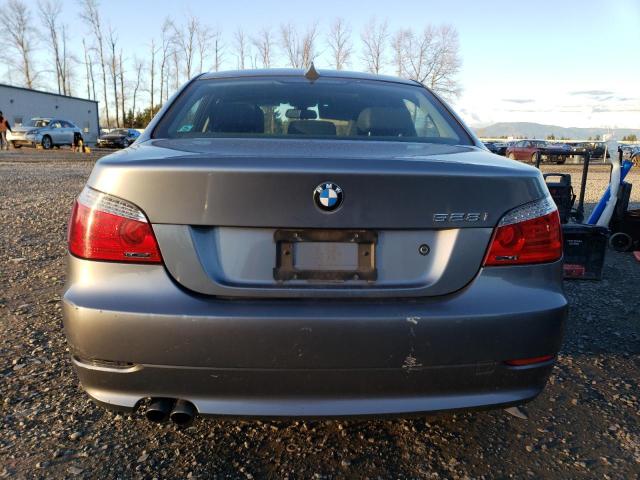 WBANU53548CT05202 - 2008 BMW 528 I GRAY photo 6