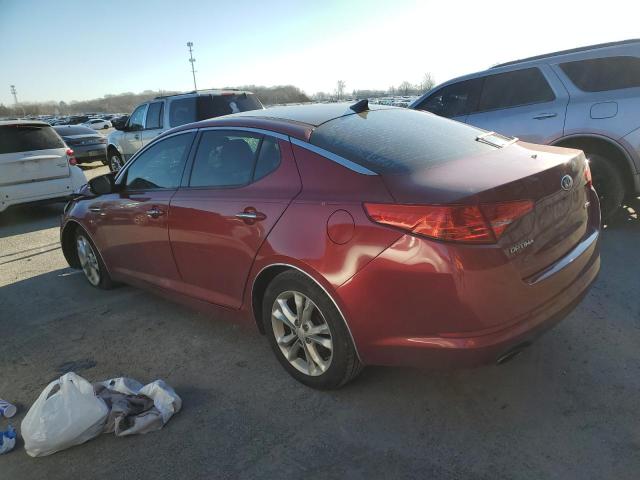 5XXGN4A75DG112252 - 2013 KIA OPTIMA EX BURGUNDY photo 2