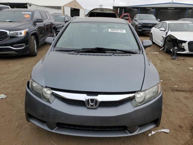 2HGFA165X9H314037 - 2009 HONDA CIVIC LX GRAY photo 5