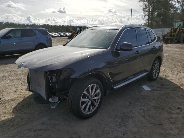 5UXTR9C57KLE16676 - 2019 BMW X3 XDRIVE30I GRAY photo 1