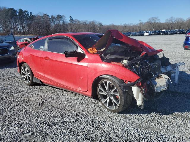 2HGFC3A56KH755585 - 2019 HONDA CIVIC SI RED photo 4