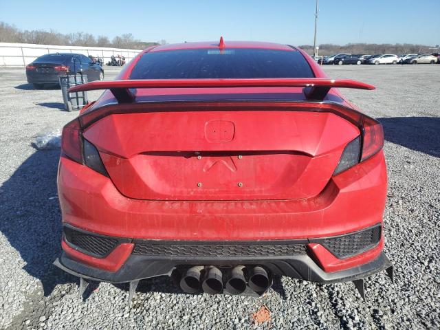 2HGFC3A56KH755585 - 2019 HONDA CIVIC SI RED photo 6