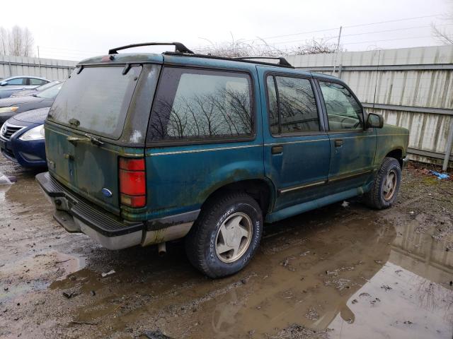 1FMDU34X6PUB27204 - 1993 FORD EXPLORER GREEN photo 3