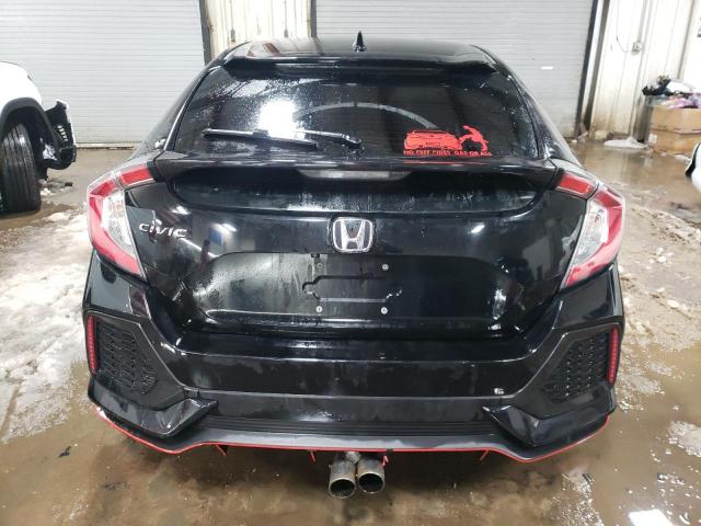 SHHFK7H71JU412895 - 2018 HONDA CIVIC EXL შავი ფოტო 6