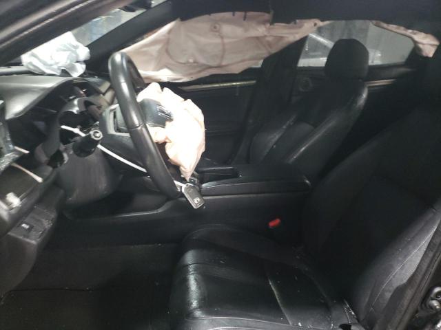 SHHFK7H71JU412895 - 2018 HONDA CIVIC EXL შავი ფოტო 7