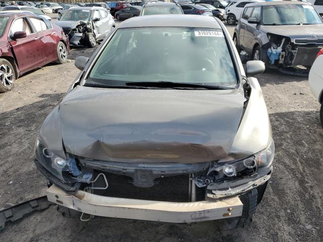 2HGFA16548H510151 - 2008 HONDA CIVIC LX GRAY photo 5