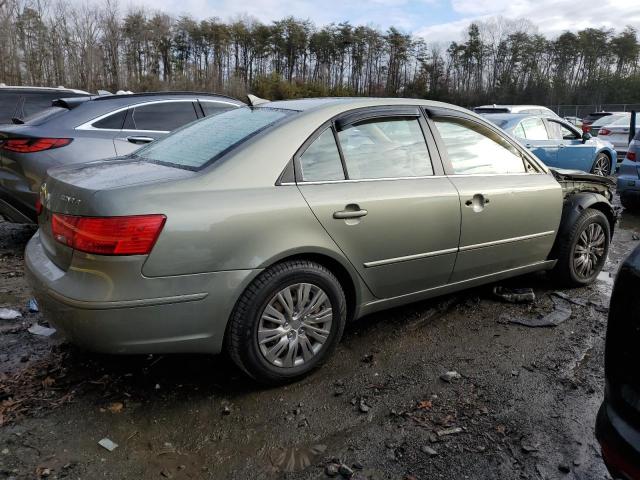 5NPET46C29H407792 - 2009 HYUNDAI SONATA GLS TAN photo 3