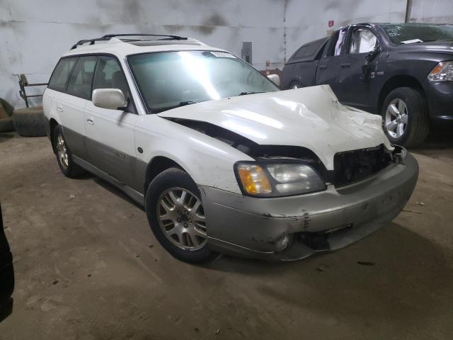 4S3BH806627618034 - 2002 SUBARU LEGACY OUTBACK H6 3.0 LL BEAN WHITE photo 4