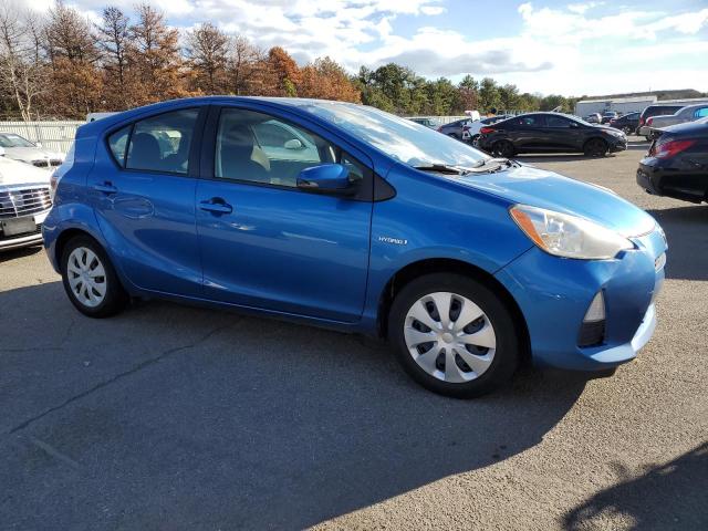 JTDKDTB33D1542747 - 2013 TOYOTA PRIUS C BLUE photo 4