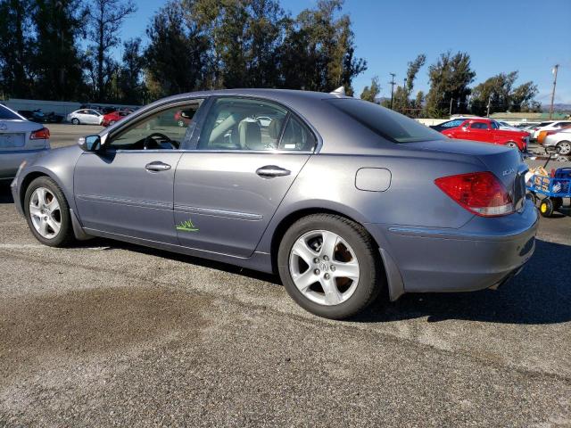 JH4KB16575C013862 - 2005 ACURA RL BLUE photo 2