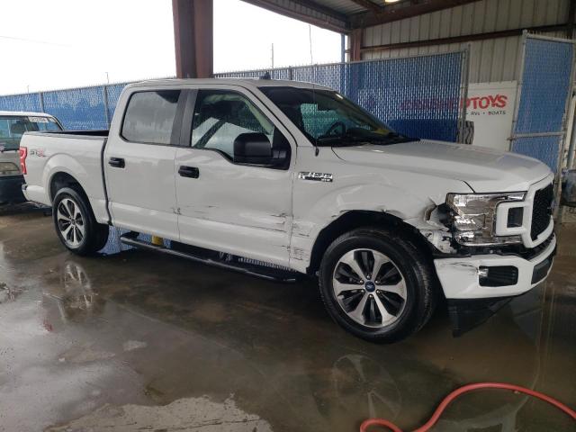 1FTEW1CP0LFC46745 - 2020 FORD F150 SUPERCREW WHITE photo 4