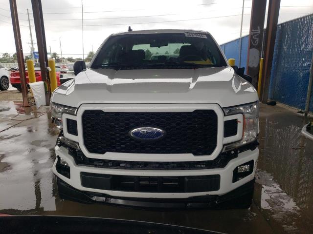 1FTEW1CP0LFC46745 - 2020 FORD F150 SUPERCREW WHITE photo 5