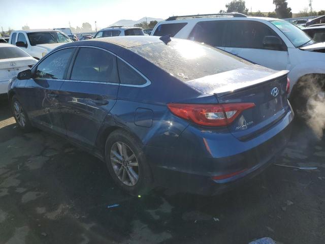 5NPE24AF0GH343270 - 2016 HYUNDAI SONATA SE BLUE photo 2