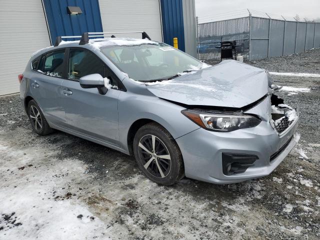 4S3GTAC61K3761794 - 2019 SUBARU IMPREZA PREMIUM SILVER photo 4