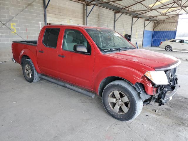 1N6AD0ER8AC402619 - 2010 NISSAN FRONTIER CREW CAB SE RED photo 4