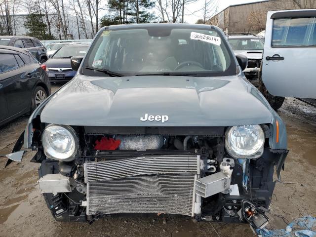 ZACCJBAB9JPJ00189 - 2018 JEEP RENEGADE SPORT GRAY photo 5