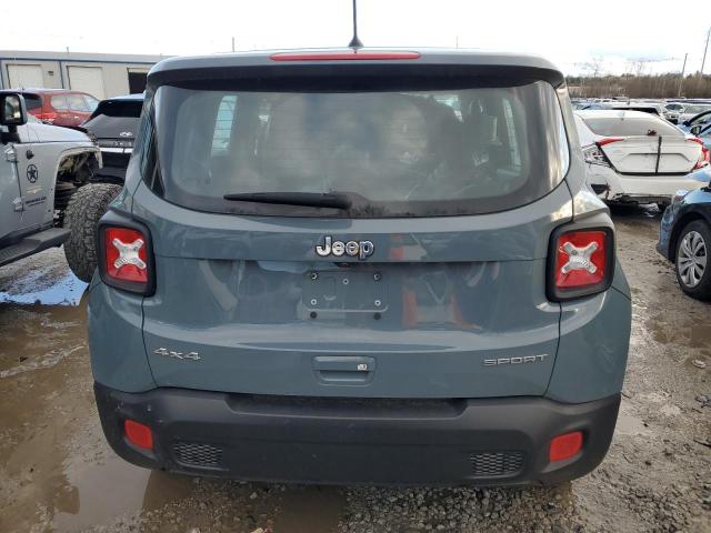 ZACCJBAB9JPJ00189 - 2018 JEEP RENEGADE SPORT GRAY photo 6