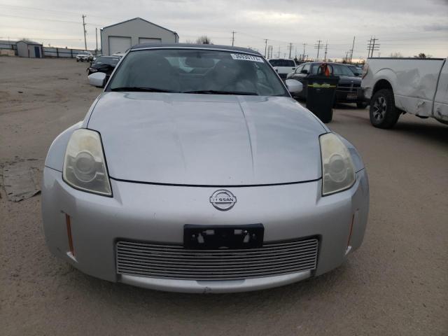 JN1AZ36A66M450834 - 2006 NISSAN 350Z ROADSTER SILVER photo 5