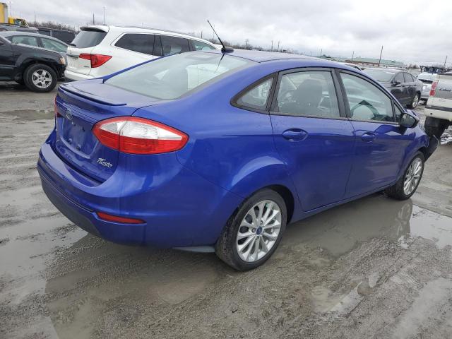 3FADP4BJ4EM142551 - 2014 FORD FIESTA SE BLUE photo 3