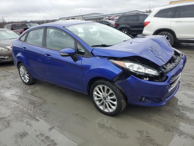 3FADP4BJ4EM142551 - 2014 FORD FIESTA SE BLUE photo 4