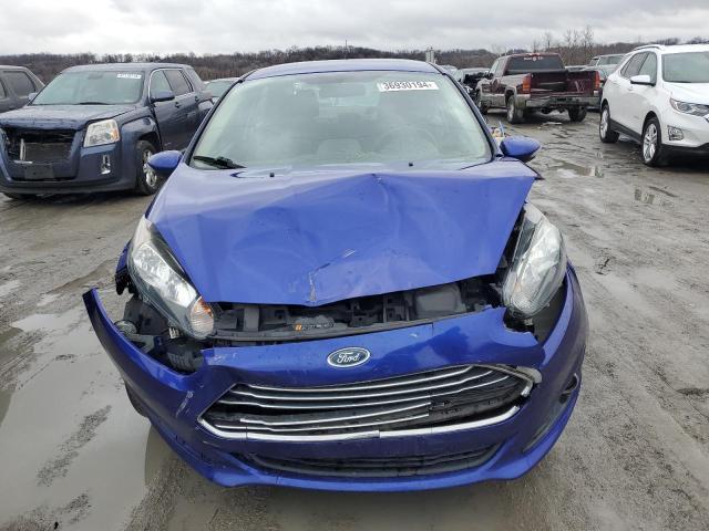 3FADP4BJ4EM142551 - 2014 FORD FIESTA SE BLUE photo 5